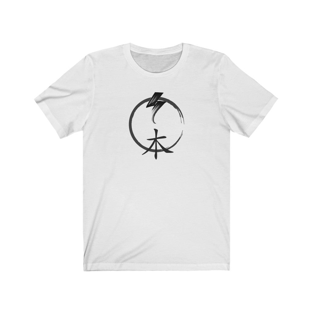 BTS Black on White Tee