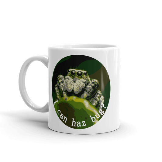 LOL Spider I Can Haz Bug Mug
