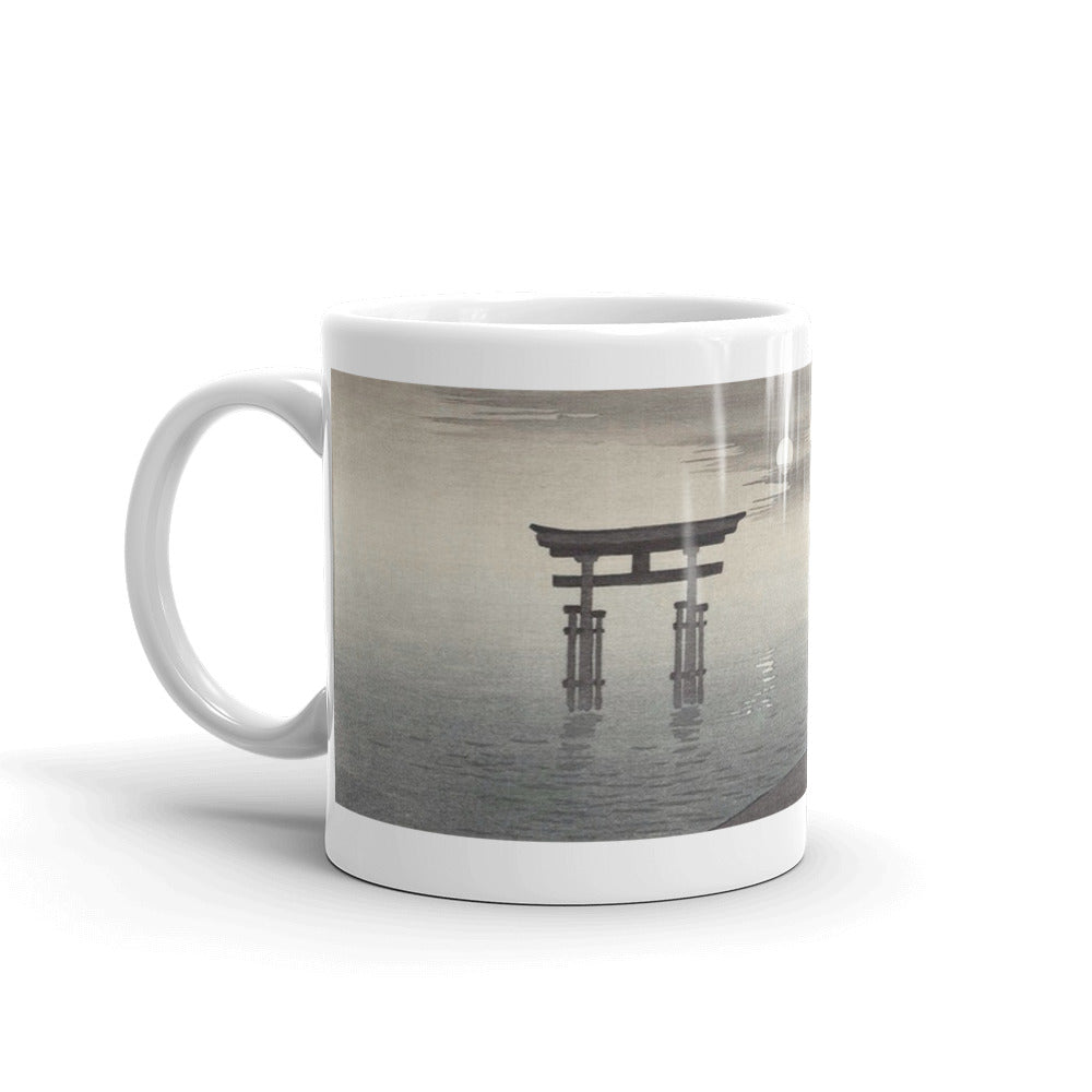 Torii and Deer Ohara Koson Mug