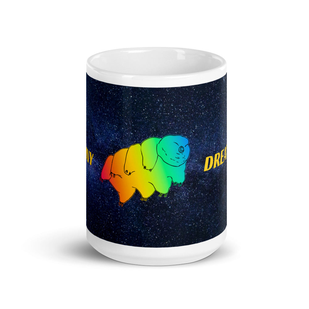 Live Tiny Dream Big Space Tardigrade Mug