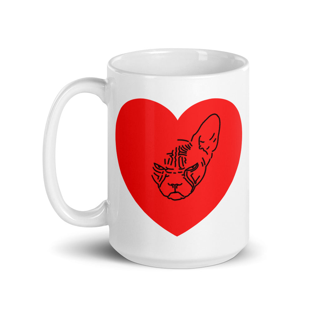 Grumpy Love Cat Mug