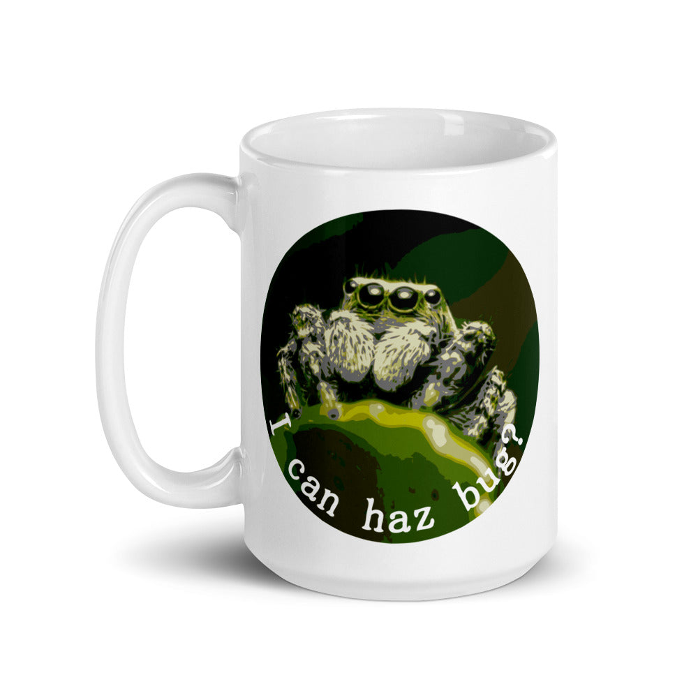 LOL Spider I Can Haz Bug Mug