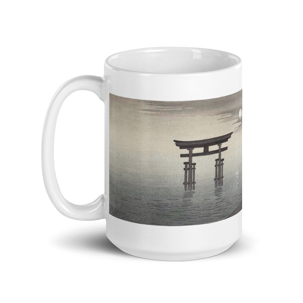 Torii and Deer Ohara Koson Mug