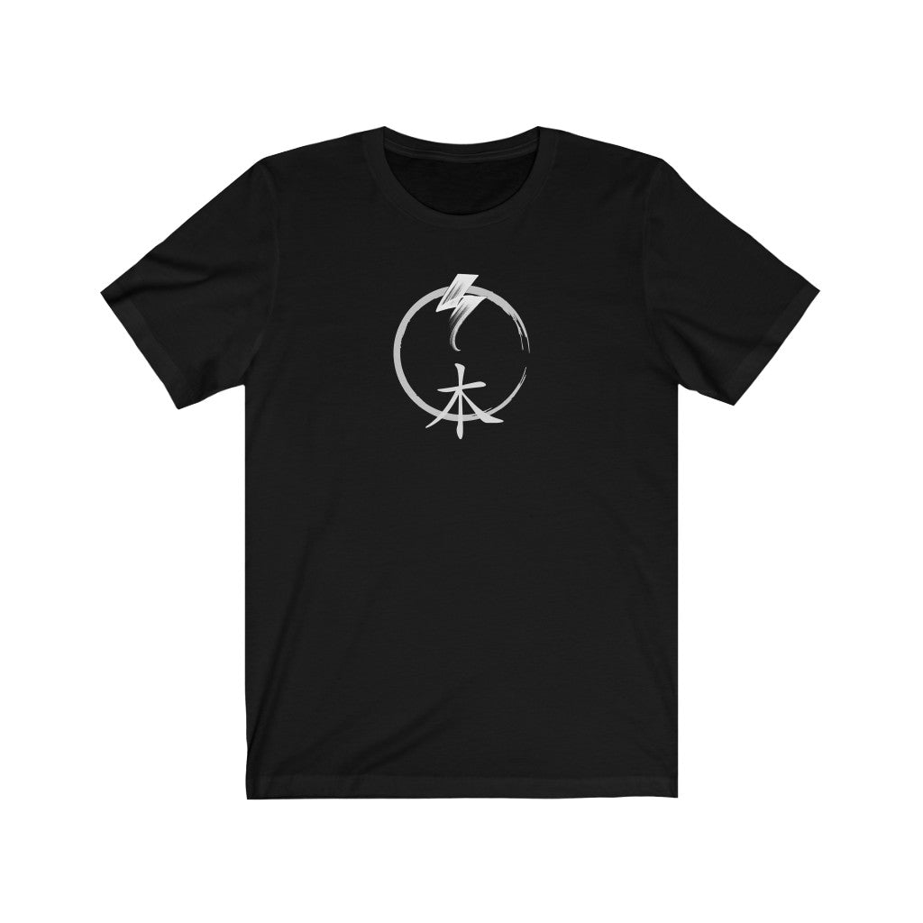 BTS White on Black Tee – blitztreestudio